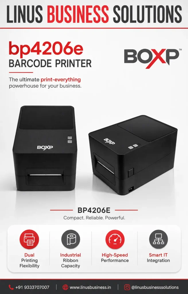 BOXP BP4206E barcode printer for business label printing