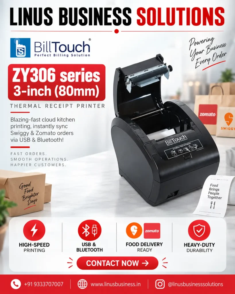 BillTouch ZY306 80mm Thermal Receipt Printer