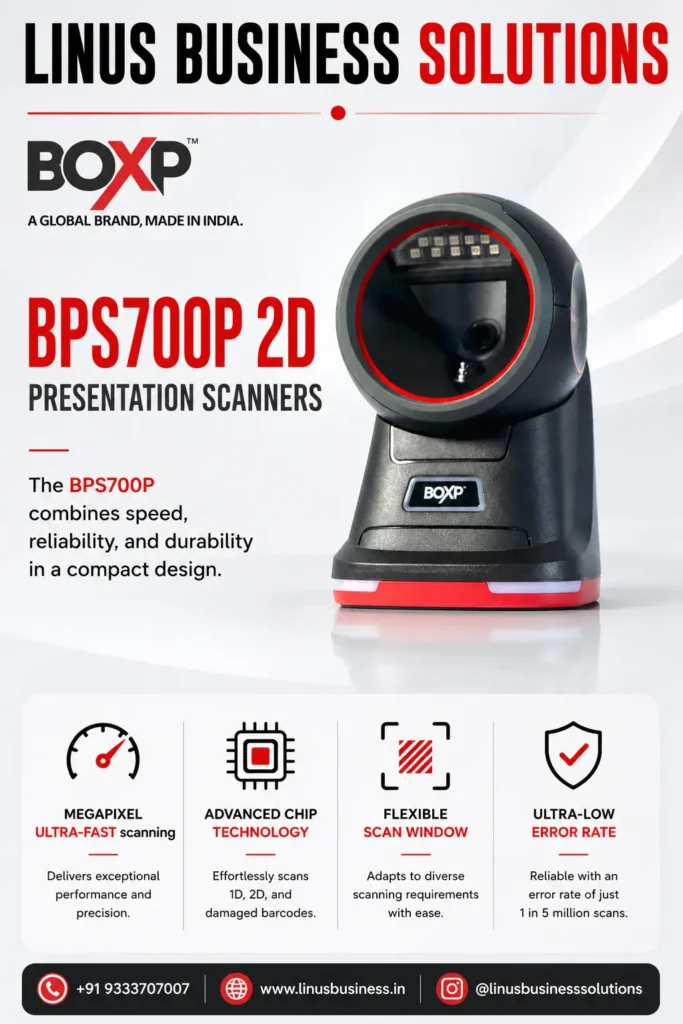 BOXP BPS700P 2D Presentation Scanner